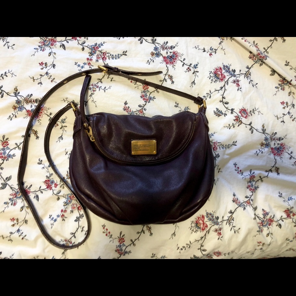 Marc by Marc Jacobs Classic Q Natasha Bag In Plum